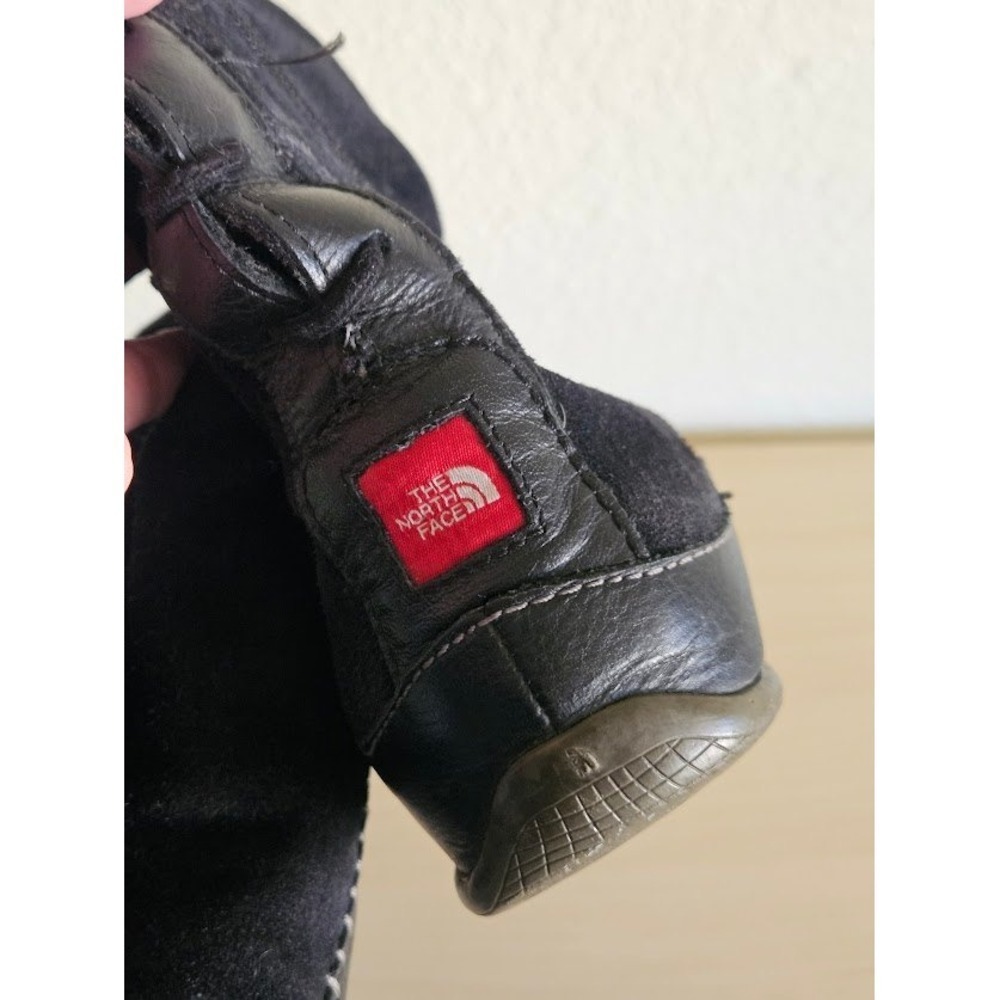 The North Face Janey Winter Boots Women Size 9 Black Primaloft 200 Suede Laces - Picture 10 of 10